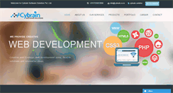 Desktop Screenshot of cybersolutionindia.com